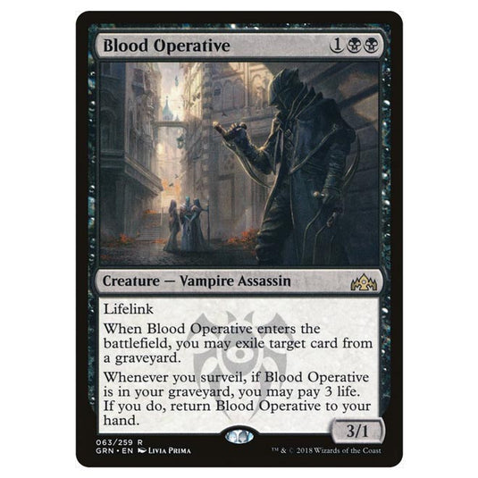 Magic The Gathering - Guilds of Ravnica - Blood Operative - 63/259