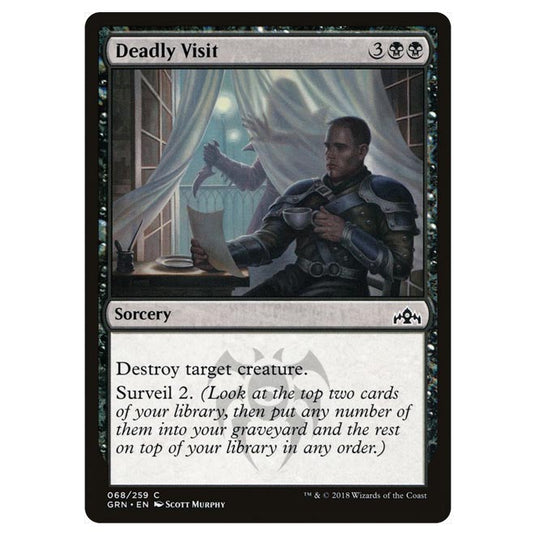 Magic The Gathering - Guilds of Ravnica - Deadly Visit - 68/259