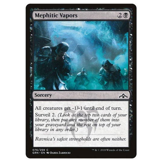 Magic The Gathering - Guilds of Ravnica - Mephitic Vapors - 76/259