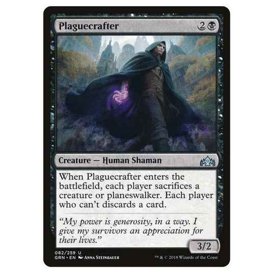 Magic The Gathering - Guilds of Ravnica - Plaguecrafter - 82/259