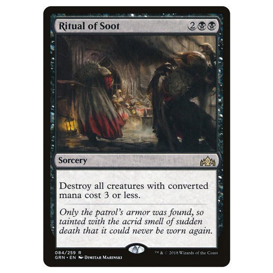Magic The Gathering - Guilds of Ravnica - Ritual of Soot - 84/259