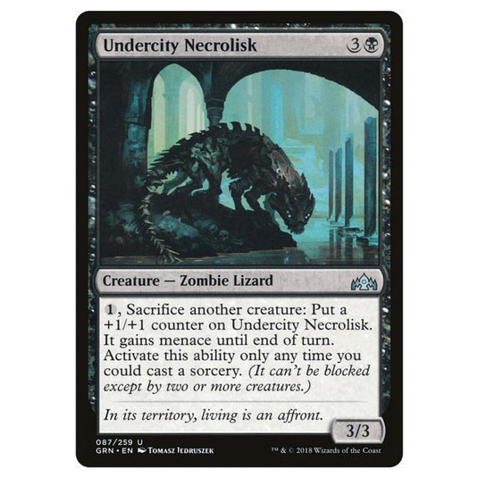 Magic The Gathering - Guilds of Ravnica - Undercity Necrolisk - 87/259