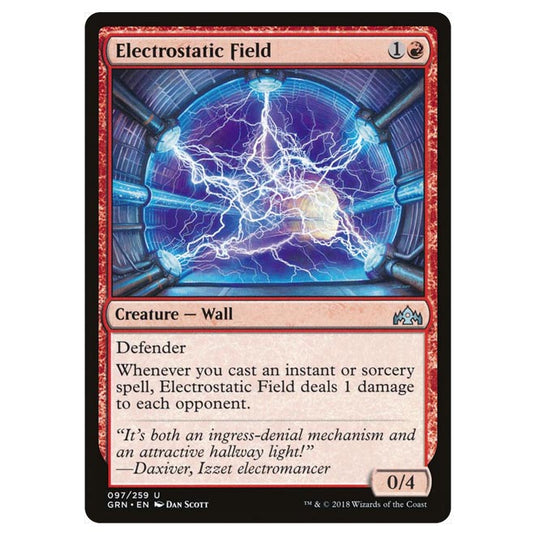 Magic The Gathering - Guilds of Ravnica - Electrostatic Field - 97/259