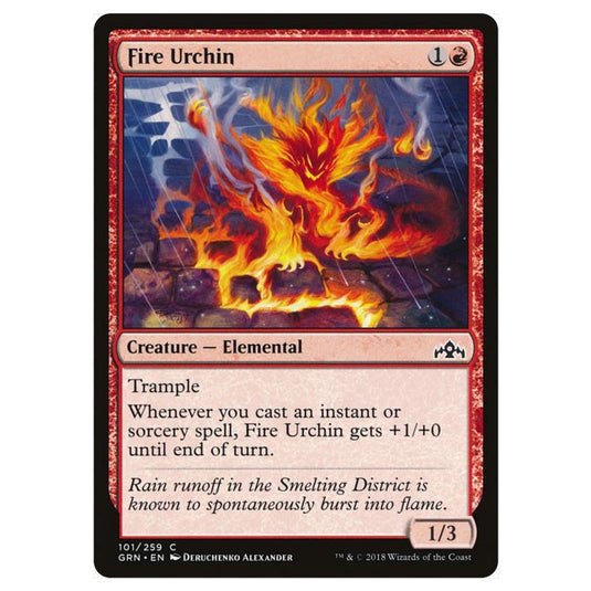 Magic The Gathering - Guilds of Ravnica - Fire Urchin - 101/259