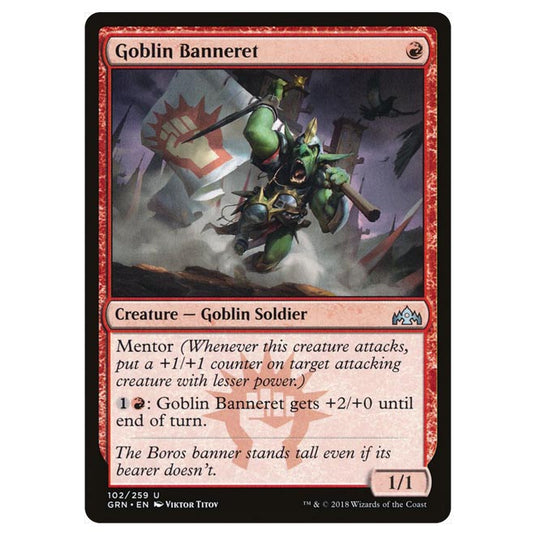 Magic The Gathering - Guilds of Ravnica - Goblin Banneret - 102/259