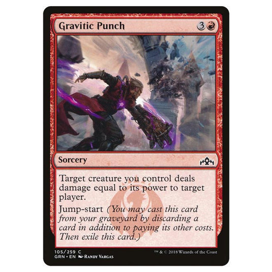 Magic The Gathering - Guilds of Ravnica - Gravitic Punch - 105/259