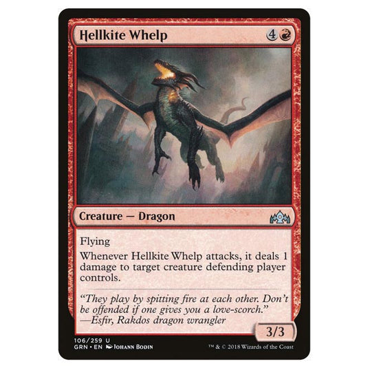 Magic The Gathering - Guilds of Ravnica - Hellkite Whelp - 106/259