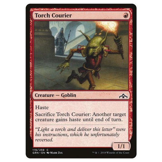 Magic The Gathering - Guilds of Ravnica - Torch Courier - 119/259