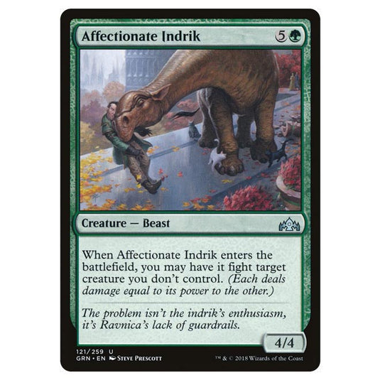 Magic The Gathering - Guilds of Ravnica - Affectionate Indrik - 121/259