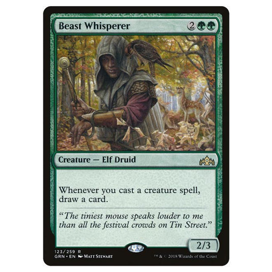 Magic The Gathering - Guilds of Ravnica - Beast Whisperer - 123/259