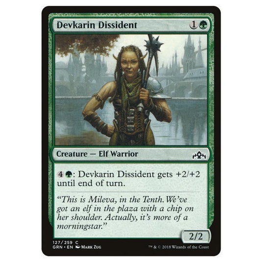 Magic The Gathering - Guilds of Ravnica - Devkarin Dissident - 127/259