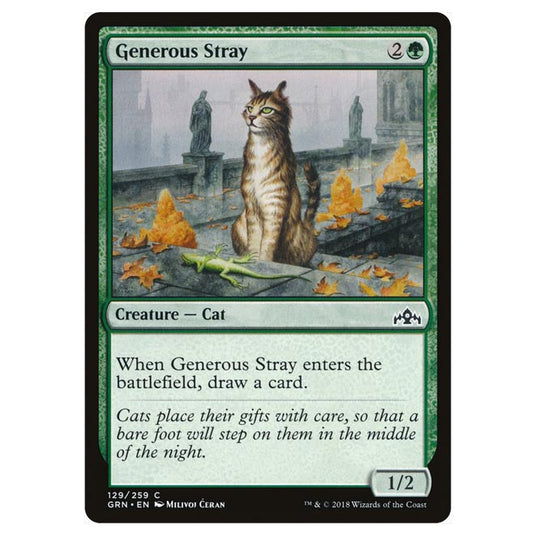 Magic The Gathering - Guilds of Ravnica - Generous Stray - 129/259