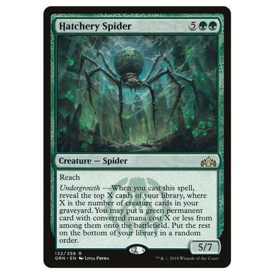 Magic The Gathering - Guilds of Ravnica - Hatchery Spider - 132/259