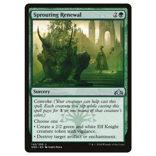 Magic The Gathering - Guilds of Ravnica - Sprouting Renewal - 145/259