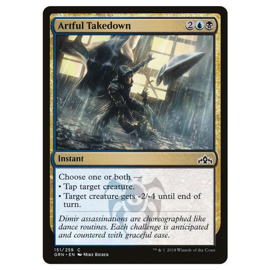 Magic The Gathering - Guilds of Ravnica - Artful Takedown - 151/259