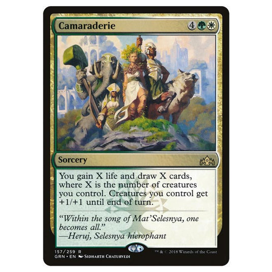 Magic The Gathering - Guilds of Ravnica - Camaraderie - 157/259