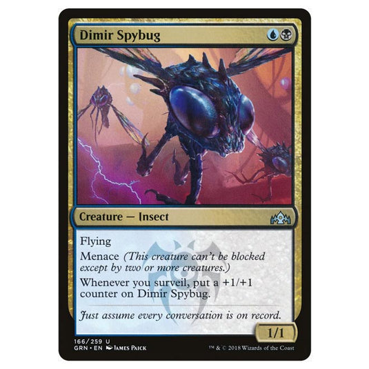 Magic The Gathering - Guilds of Ravnica - Dimir Spybug - 166/259