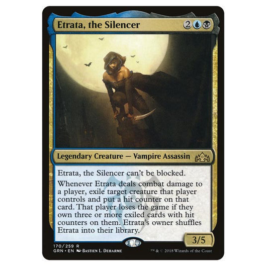 Magic The Gathering - Guilds of Ravnica - Etrata, the Silencer - 170/259