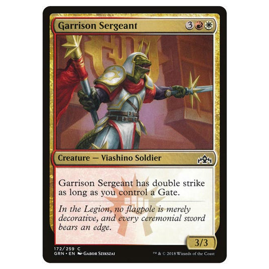 Magic The Gathering - Guilds of Ravnica - Garrison Sergeant - 172/259