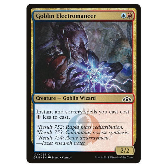 Magic The Gathering - Guilds of Ravnica - Goblin Electromancer - 174/259
