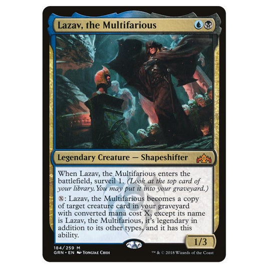 Magic The Gathering - Guilds of Ravnica - Lazav, the Multifarious - 184/259