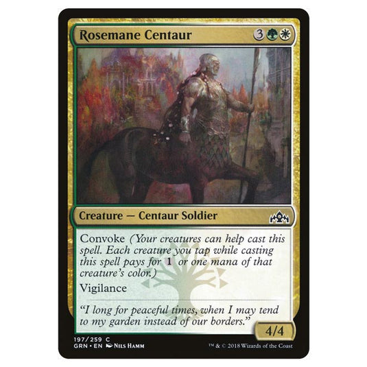 Magic The Gathering - Guilds of Ravnica - Rosemane Centaur - 197/259