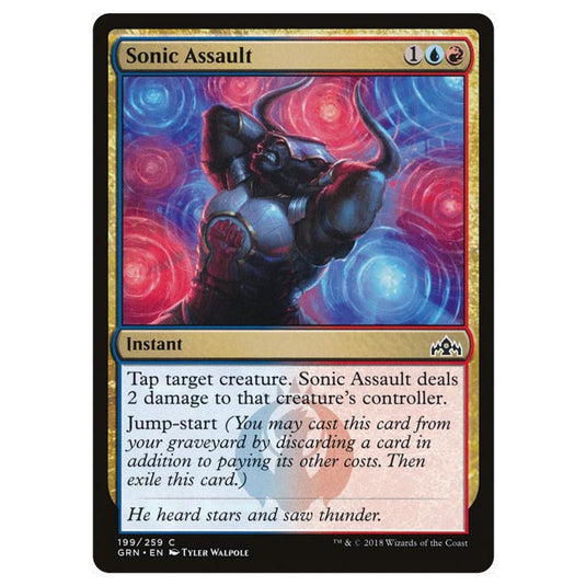 Magic The Gathering - Guilds of Ravnica - Sonic Assault - 199/259