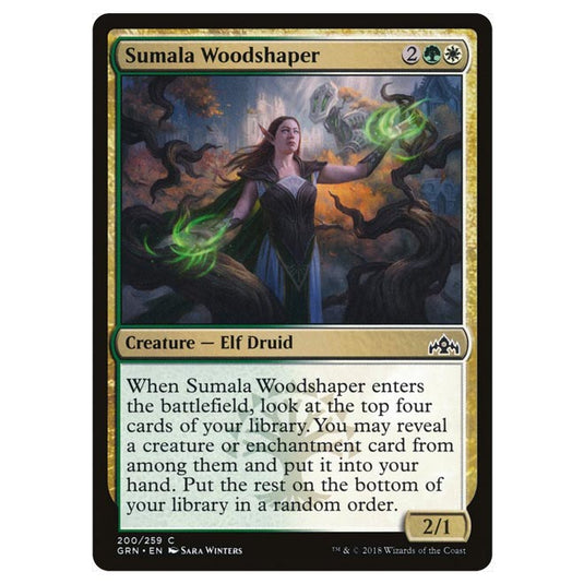 Magic The Gathering - Guilds of Ravnica - Sumala Woodshaper - 200/259