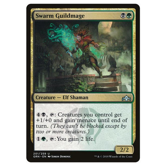 Magic The Gathering - Guilds of Ravnica - Swarm Guildmage - 201/259