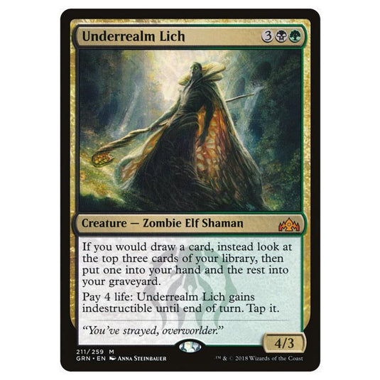 Magic The Gathering - Guilds of Ravnica - Underrealm Lich - 211/259
