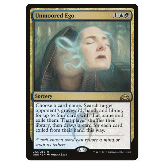 Magic The Gathering - Guilds of Ravnica - Unmoored Ego - 212/259