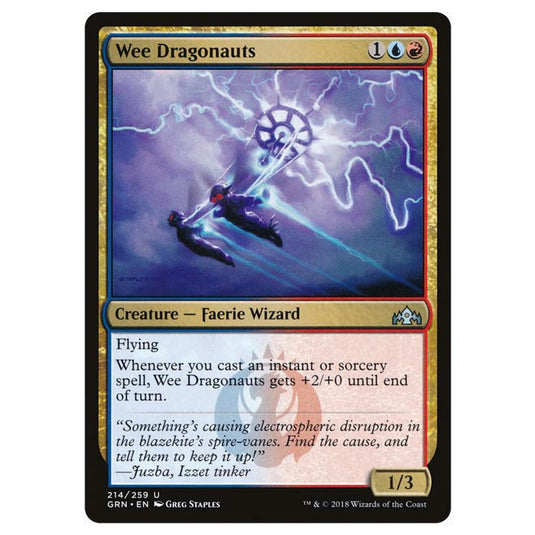 Magic The Gathering - Guilds of Ravnica - Wee Dragonauts - 214/259