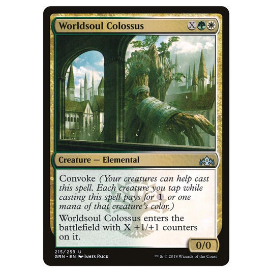 Magic The Gathering - Guilds of Ravnica - Worldsoul Colossus - 215/259