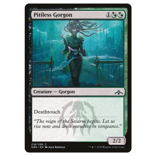 Magic The Gathering - Guilds of Ravnica - Pitiless Gorgon - 218/259