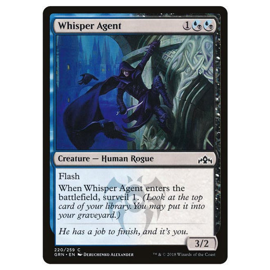 Magic The Gathering - Guilds of Ravnica - Whisper Agent - 220/259