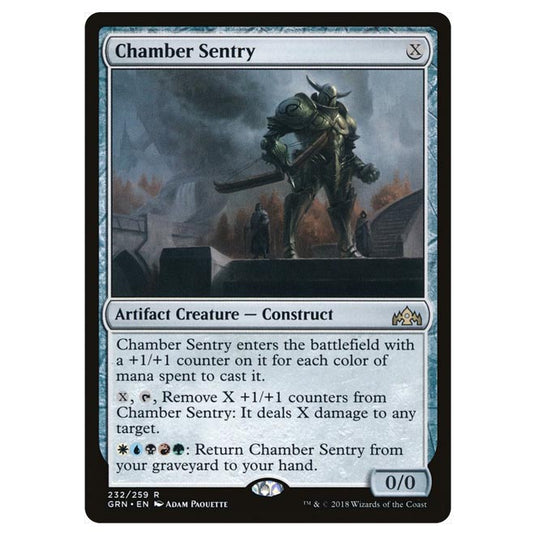 Magic The Gathering - Guilds of Ravnica - Chamber Sentry - 232/259