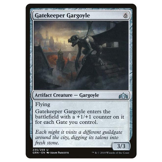 Magic The Gathering - Guilds of Ravnica - Gatekeeper Gargoyle - 235/259