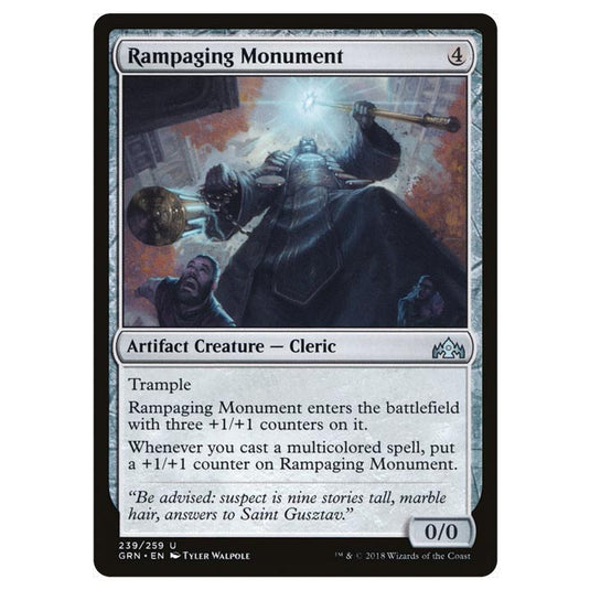 Magic The Gathering - Guilds of Ravnica - Rampaging Monument - 239/259