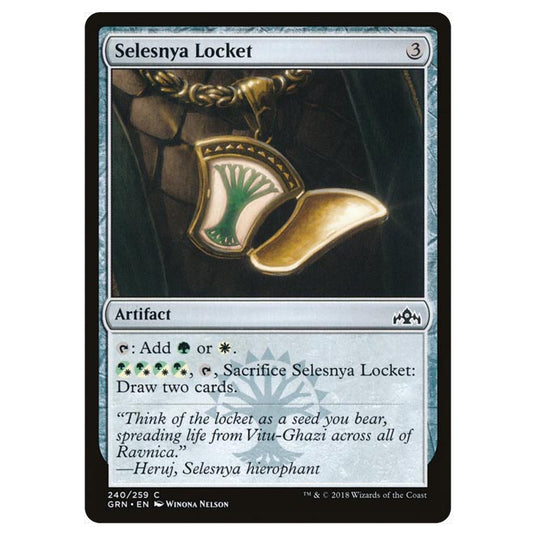 Magic The Gathering - Guilds of Ravnica - Selesnya Locket - 240/259