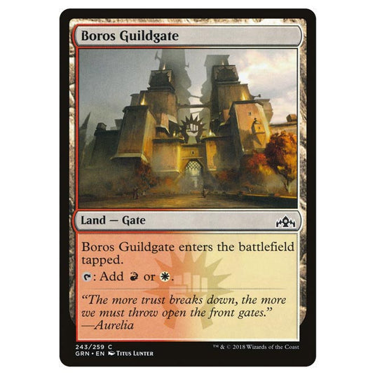Magic The Gathering - Guilds of Ravnica - Boros Guildgate - 243/259