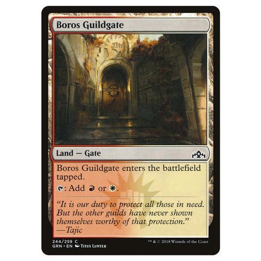 Magic The Gathering - Guilds of Ravnica - Boros Guildgate - 244/259