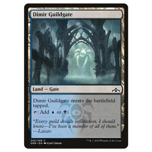 Magic The Gathering - Guilds of Ravnica - Dimir Guildgate - 245/259