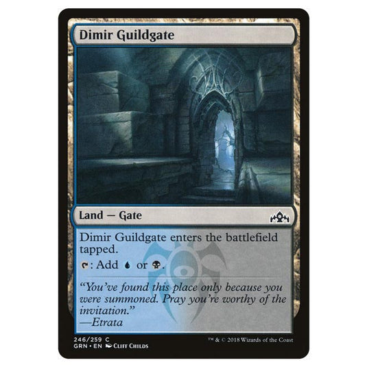 Magic The Gathering - Guilds of Ravnica - Dimir Guildgate - 246/259
