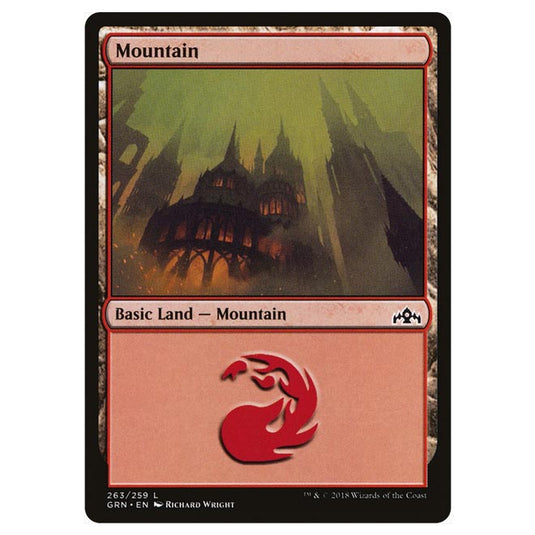 Magic The Gathering - Guilds of Ravnica - Mountain - 263/259