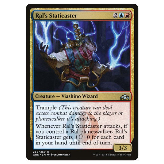 Magic The Gathering - Guilds of Ravnica - Ral's Staticaster - 268/259