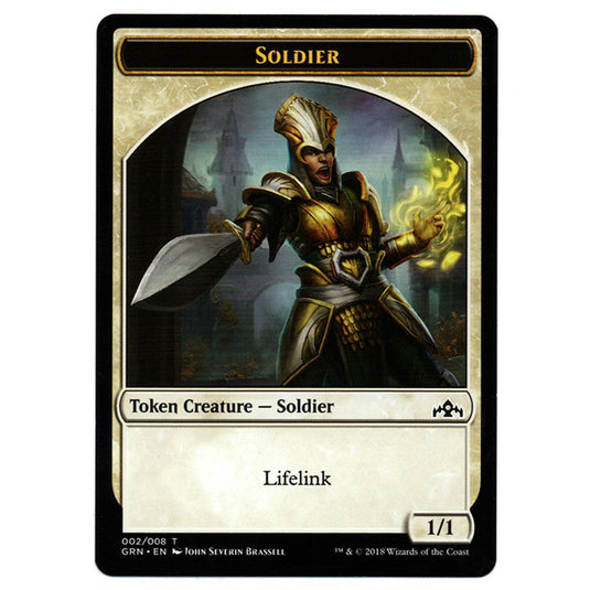 Magic The Gathering - Guilds of Ravnica - Soldier TOKEN 2/8