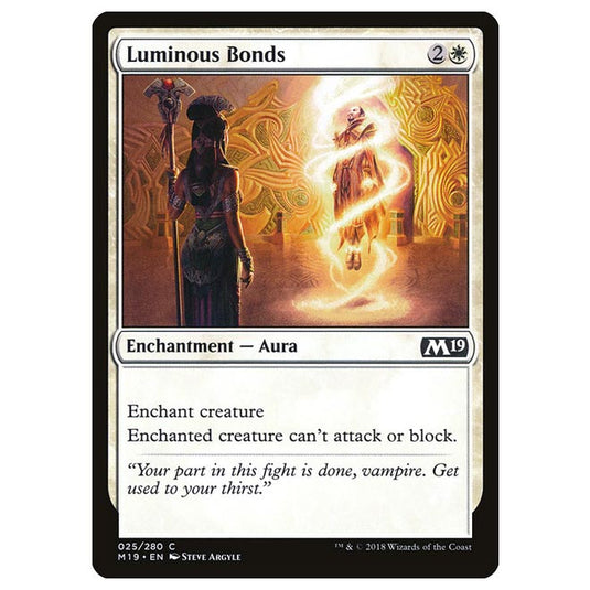 Magic The Gathering - Core Set 2019 - Luminous Bonds - 25/280