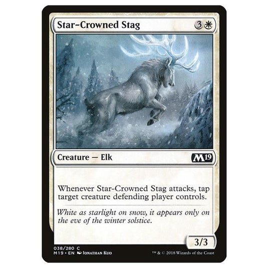 Magic The Gathering - Core Set 2019 - Star-Crowned Stag - 38/280