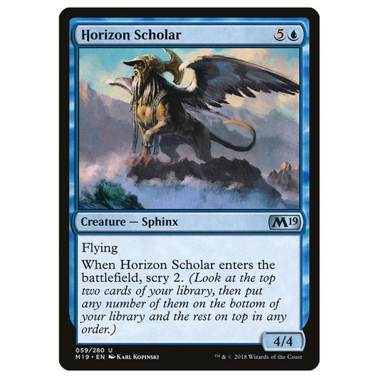 Magic The Gathering - Core Set 2019 - Horizon Scholar - 59/280