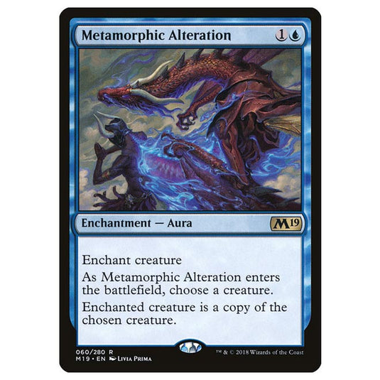 Magic The Gathering - Core Set 2019 - Metamorphic Alteration - 60/280